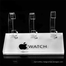 Custom Clear and Transparent Wall Mounted Acrylic Watch Display